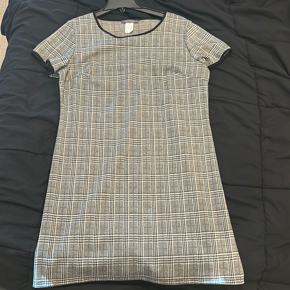 NWOT Plaid Work Dress